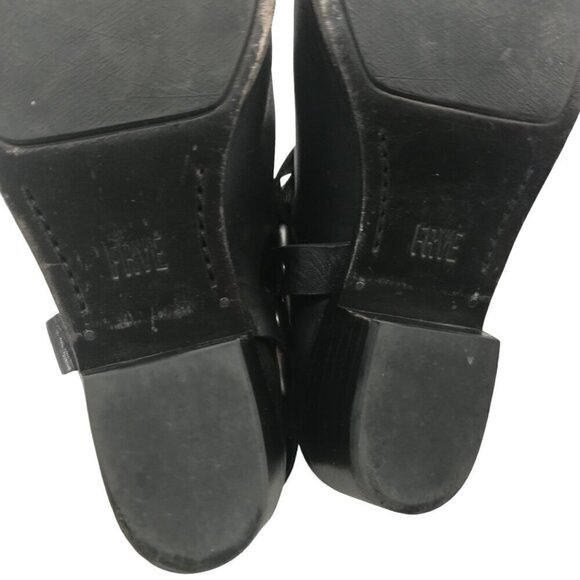 Frye Ray Harness Biker Motorcycle Boots Bootie Size 6.5 Black Leather Classic - Picture 12 of 13